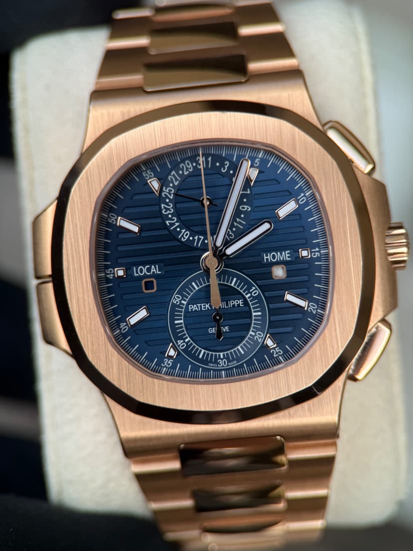 Patek Philippe Nautilus Travel Time Chronograph 5990/1R